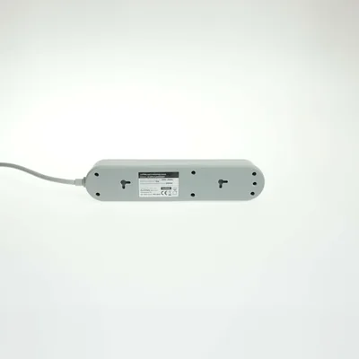 Power strip with surge protection 3 sockets switch