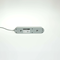 Power strip with surge protection 3 sockets switch