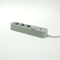 Power strip with surge protection 3 sockets switch