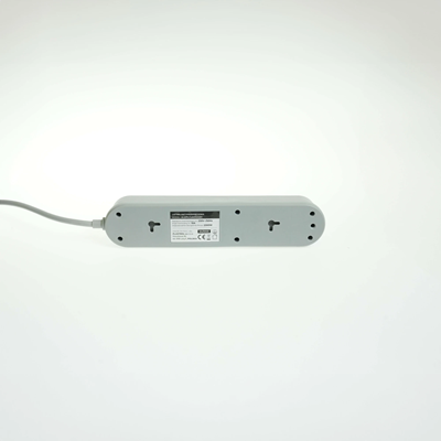 Power strip with surge protection 3 sockets switch