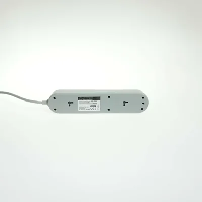 Power strip with surge protection 3 sockets switch