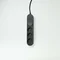 Power strip with surge protection 3 sockets switch