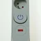 Power strip with surge protection, 5 sockets, switch