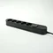 Power strip with surge protection, 5 sockets, switch