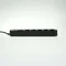 Power strip with surge protection, 5 sockets, switch