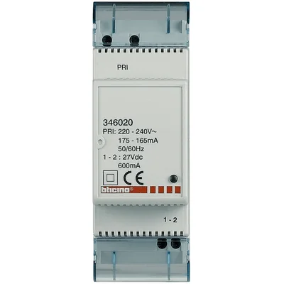 POWER SUPPLY FOR THE I MY HOME VIDEO INTERCOM SYSTEM - 0.6 A