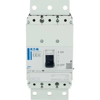 Power switch, 3-pole, 125A plug-in version