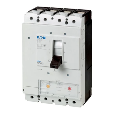 Power switch, 4-pole, 400A, 150kA, Installation and cable protection, fixed installation