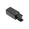 POWER TERMINAL FOR 3-PHASE TRACK, 98X35mm, LEFT, BLACK