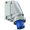 POWER TWIST 63A clavija receptor 3P+Z+N 230V 50/60Hz 9h IP66/67