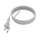 PP-11/3M/2X0,75/OMY P Anschlusskabel mit Flachstecker; 2x0,75; H03VVH2-F (OMYp); 3 m; weiß