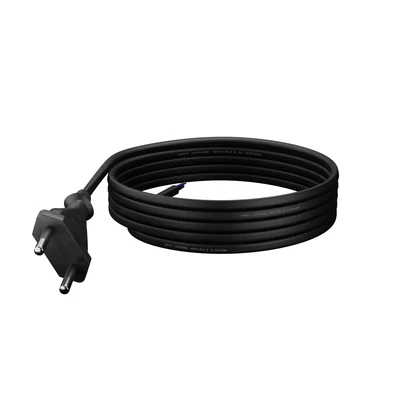 PP-11/3M/2X0,75/OMY P Cable de conexión con conector plano; 2x0,75; H03VVH2-F (OMYp); 3 m; negro