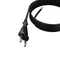 PP-11/3M/2X0,75/OMY P Connection cable with flat plug; 2x0,75; H03VVH2-F (OMYp); 3m; black