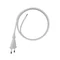 PP-11/3M/2X0,75/OMY P Connection cable with flat plug; 2x0,75; H03VVH2-F (OMYp); 3m; white