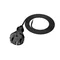 PP-21/2M/2X1/H05RR Connection cable with straight plug IP20; 2x1; H05RR; 2m; black