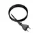 PP-21/4M/2X1.5/H07BQF B/ZAW Anschlusskabel mit geradem Stecker IP20; 2x1,5; H07BQF; 4 m; schwarz