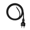 PP-40H/10M/3X1.5/H05RR Connection cable with straight plug IP44; 3x1.5; H05RR; 10m; black