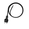 PP-40H/3M/3X1.5/H07RN Anschlusskabel mit geradem Stecker IP44; 3x1,5; H07RN-F; 3 m; schwarz