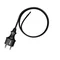 PP-40H/3M/3X1/H05RR Connection cable with straight plug IP44; 3x1.0; H05RR; 3m; black