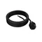 PP-40H/4.5M/2X1.5/H07RN Connection cable with straight plug IP44; 2x1.5; H07RN-F; 4.5m; black