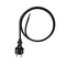 PP-40H/4M/2X1.5/H07RN Anschlusskabel mit geradem Stecker IP44; 2x1,5; H07RN-F; 4 m; schwarz