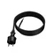 PP-40H/4M/2X1.5/H07RN Anschlusskabel mit geradem Stecker IP44; 2x1,5; H07RN-F; 4 m; schwarz