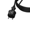 PP-40H/4M/3X1.5/H05RR Anschlusskabel mit geradem Stecker, Schutzart IP44; 3x1,5; H05RR; 4 m; schwarz