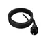 PP-40H/5M/2X1.5/H07RN Anschlusskabel mit geradem Stecker IP44; 2x1,5; H07RN-F; 5 m; schwarz