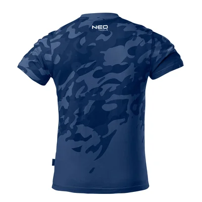 Pracovní tričko Camo Navy, velikost L