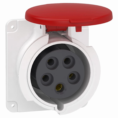 Pratika socket 32A 3P-N-E 380-415V IP44 50-60Hz