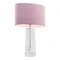 PRATO Lampada da tavolo 50cm 60W E27 IP20 rosa