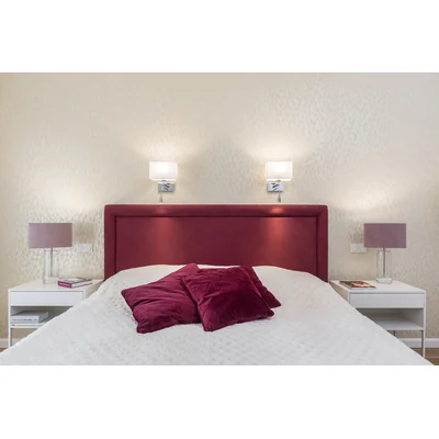 PRATO Lampada da tavolo 50cm 60W E27 IP20 rosa