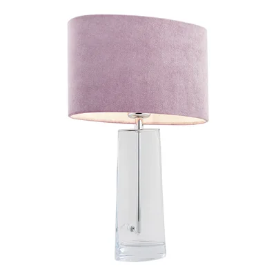 PRATO Lampada da tavolo 50cm 60W E27 IP20 rosa