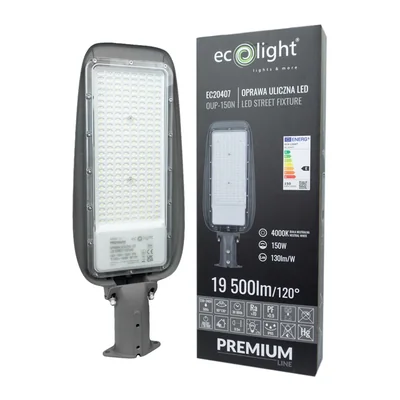 Premium-Straßenleuchte 150 W 4000 K 130 lm/W IP65