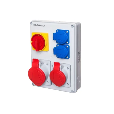 Přenosný stavební rozváděč RSK-1 ŁUK 40-12 IP44