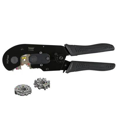 Prensa universal HUPstar, matrices rotativas de 0,25-10 mm² para casquillos y conectores aislados