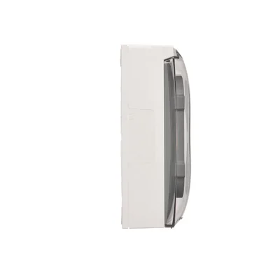 Presa a muro Simon Aquaclick WA-CGSZ4Zx-xx-11Ax, Schuko, 4 posti, coperchio trasparente con otturatori, IP44, 16A, 250V~, morsetti a vite; bianca
