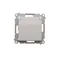 Presa a spina per versione IP44 con otturatori e guarnizione cornice (modulo) 16A 250V bianco