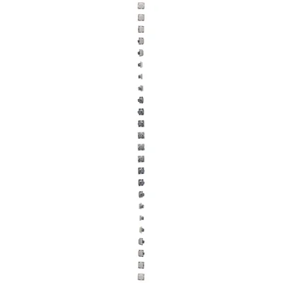 Presa a spina per versione IP44 con otturatori per più cornici (modulo) 16A 250V bianca