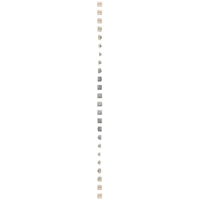 Presa antenna R-TV passante (modulo), attenuazione 10dB, beige