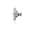 Presa antenna TV singola (modulo), bianca