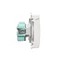 Presa con messa a terra (modulo), con tapparelle per percorso corrente, protetta contro gli spruzzi d'acqua IP44, 16A, 250V, morsetti a vite, bianco