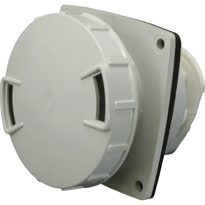 Presa da pannello angolare 63A 4p IP67