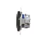Presa dati Simon 54 WMDW-01111x-049 con chiave di autorizzazione (modulo) 16A, 250V~, morsetti a vite; nera