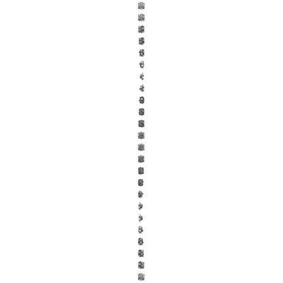 Presa doppia con messa a terra e otturatori (modulo) 16A 250V argento (metallizzato)