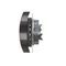 Presa doppia spina con terra e tapparelle (modulo) 16A 250V antracite (metallizzato)