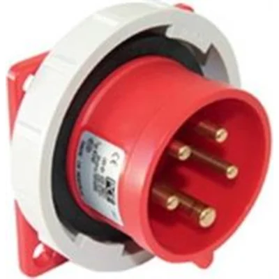 Presa fissa con interruttore 400V 32A 5P IP67