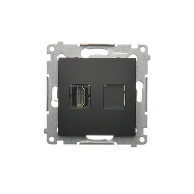 Presa HDMI Simon 54 WMDH-0XXXX1-049 (modulo); nera