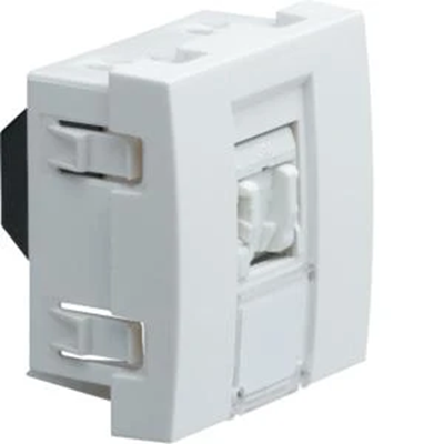 Presa IT FTP SYSTO RJ45 categoria 6, 2 moduli bianchi