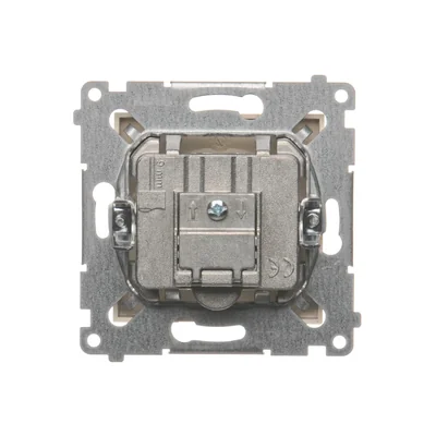 Presa (modulo) antenna passante R-TV-SAT crema